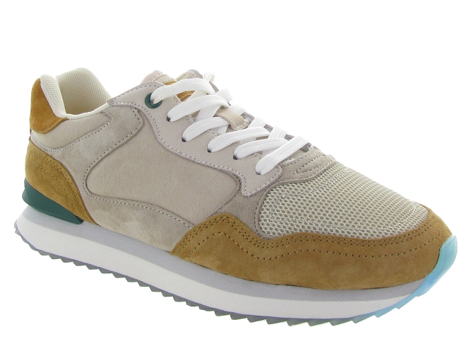 baskets et sneakers - Tendance - femme - Cuir - Beige - Hoff
