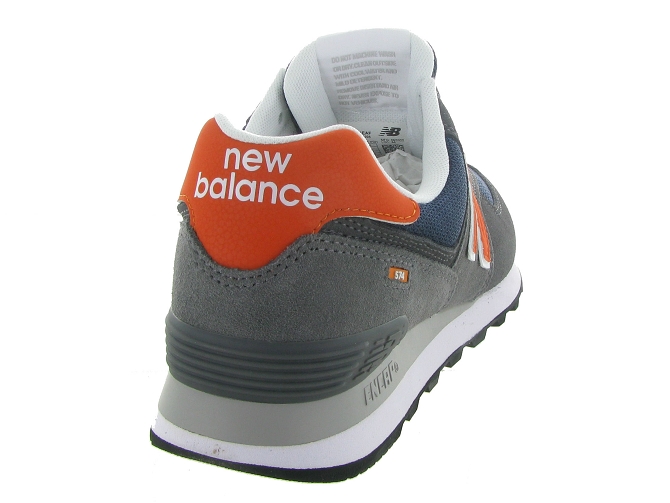 New balance baskets et sneakers ml574ead gris7270301_5