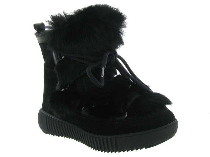 Oscar apres ski bottes fourrees anet short noir