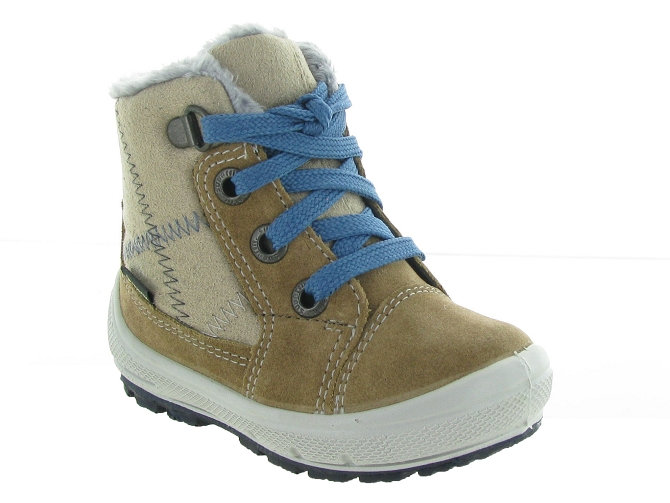 apres ski bottes fourrees -  - bebe garcon - Synthétique - Beige - Superfit