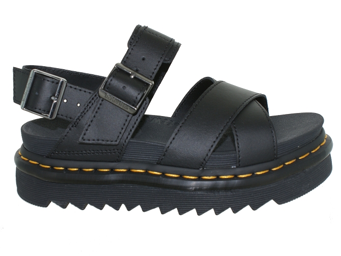 nu pieds - Confort - femme - Cuir - Noir - Doc martens7272401_2
