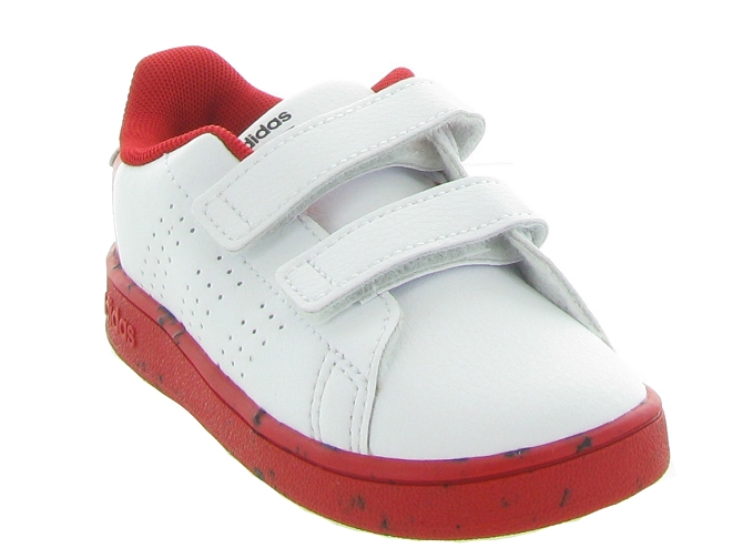 Adidas baskets et sneakers stan smith cadets velcro rouge7273001_5