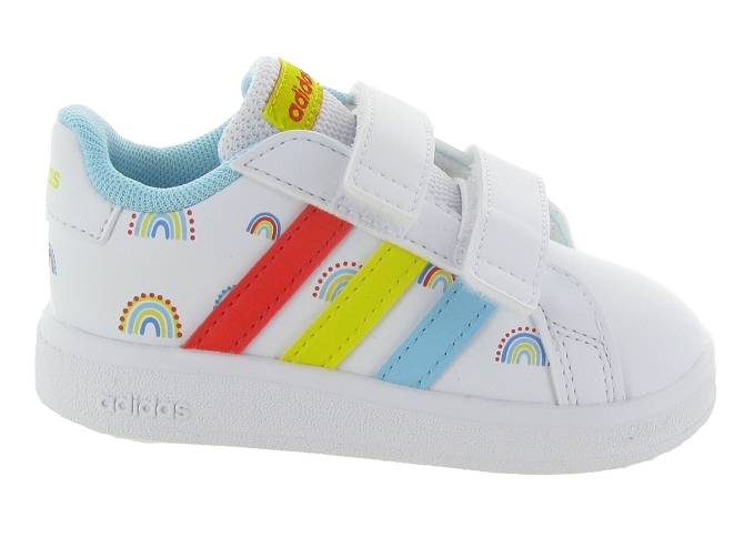 Adidas baskets et sneakers stan smith cadets velcro tricolore7273101_2