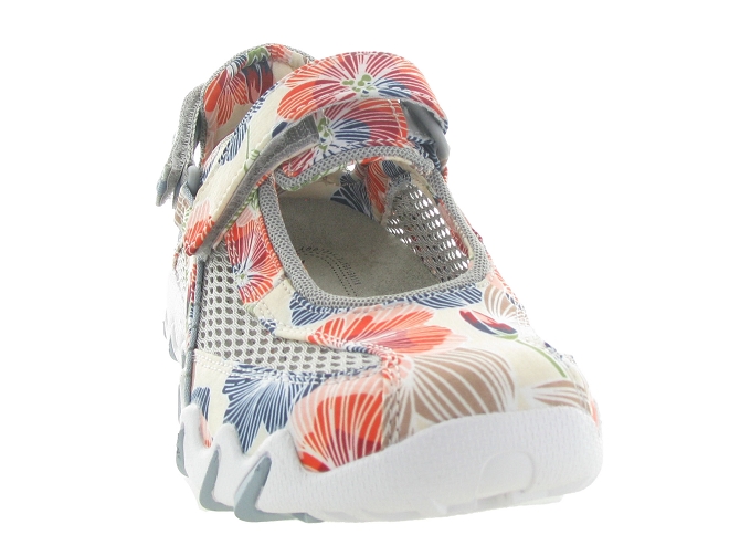 ballerines - Ballerine plate - femme - Cuir - Orange - All rounder7284601_3