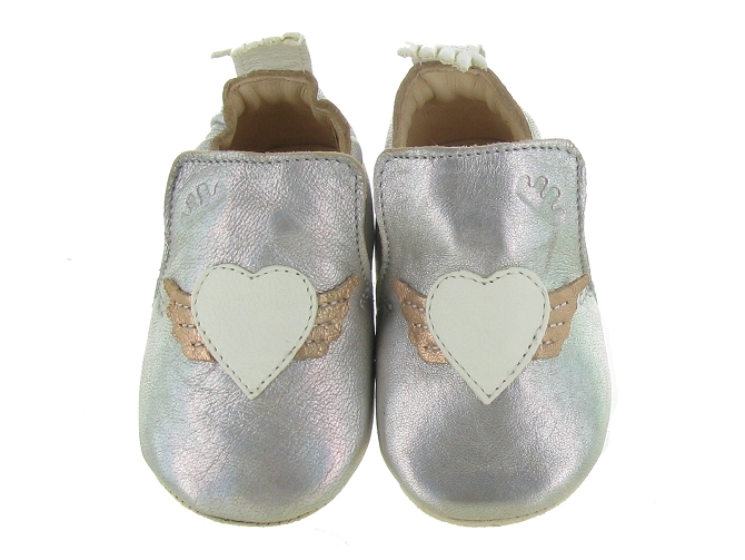Easy peasy chaussons et pantoufles blublu aile argent