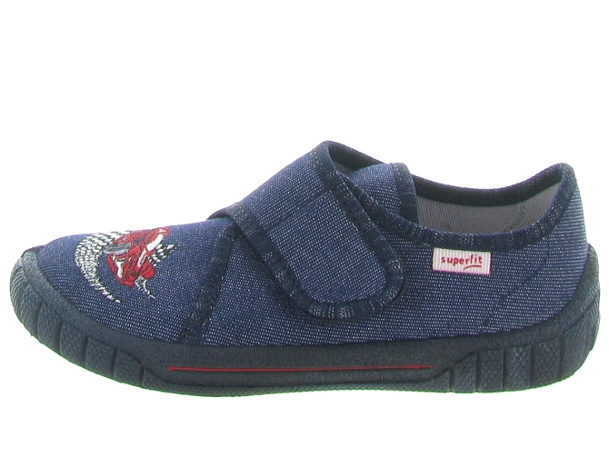 chaussons et pantoufles -  - junior garcon - Toile  - Bleu - Superfit7286701_3