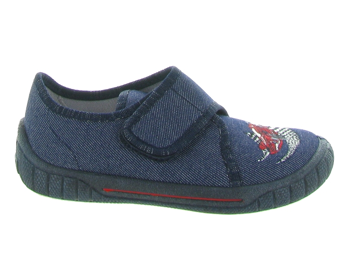 chaussons et pantoufles -  - junior garcon - Toile  - Bleu - Superfit7286701_4