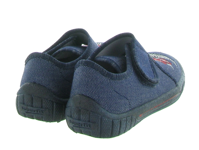 chaussons et pantoufles -  - junior garcon - Toile  - Bleu - Superfit7286701_5