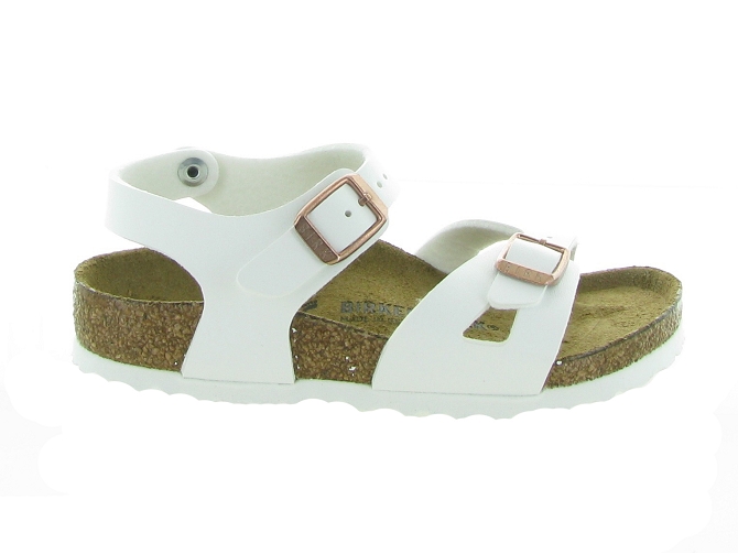 Birkenstock sandales et nu pieds rio electric metallic blanc7286901_2