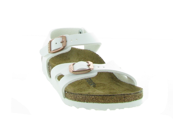 Birkenstock sandales et nu pieds rio electric metallic blanc7286901_3