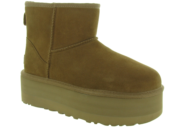 apres ski bottes fourrees - Bottine chaude - femme - Nubuck - Chestnut - Ugg australia