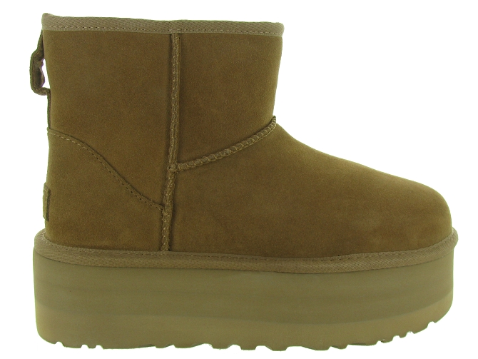 apres ski bottes fourrees - Bottine chaude - femme - Nubuck - Chestnut - Ugg australia7292201_2