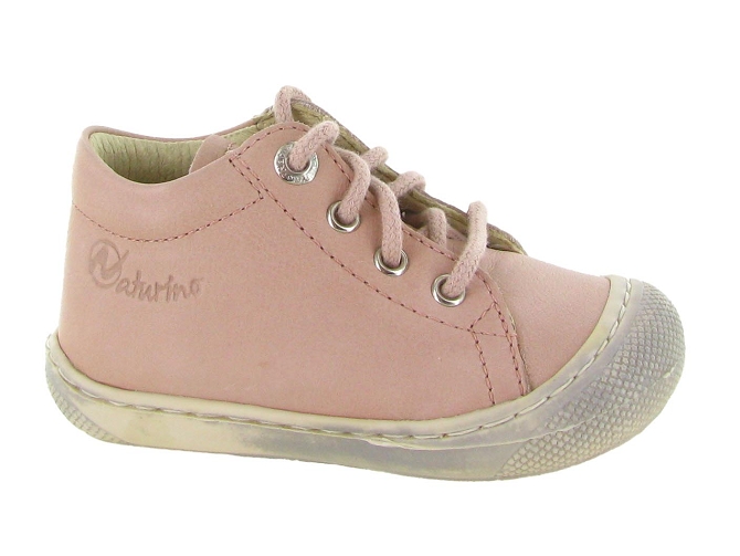 pre marche du 16 au 23 -  - bebe fille - Cuir - Rose - Naturino