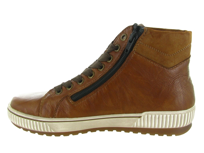 baskets et sneakers - Montante - femme - Cuir - Marron - Remonte7297201_4