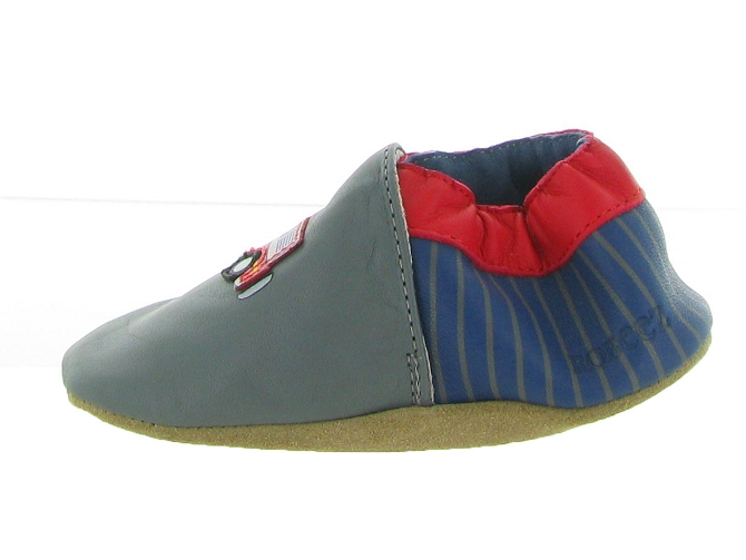 Robeez chaussons et pantoufles emergency fire gris7319001_4