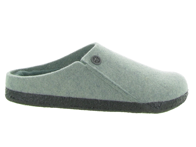 chaussons et pantoufles - Mules Sabots - femme - Laine - Vert - Birkenstock7332801_2