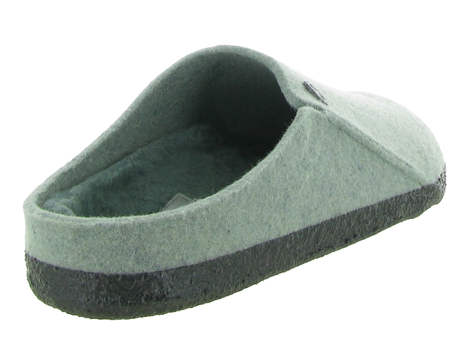 chaussons et pantoufles - Mules Sabots - femme - Laine - Vert - Birkenstock7332801_5