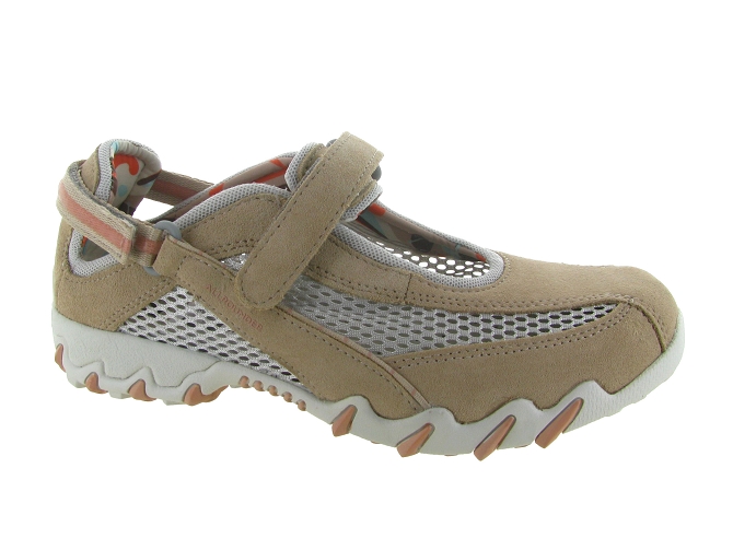 ballerines - Ballerine plate - femme - Toile  - Beige - All rounder