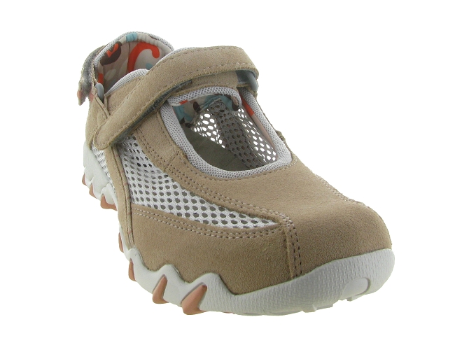 ballerines - Ballerine plate - femme - Toile  - Beige - All rounder7348813_3