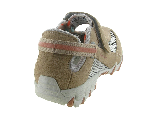 ballerines - Ballerine plate - femme - Toile  - Beige - All rounder7348813_5