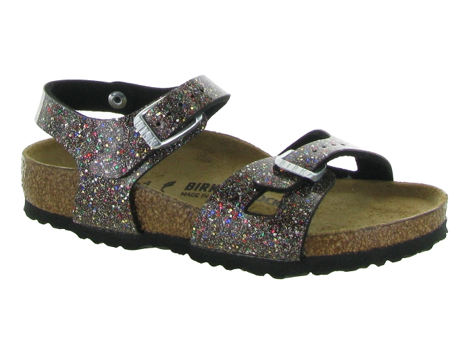 Birkenstock sandales et nu pieds rio cosmic black noir