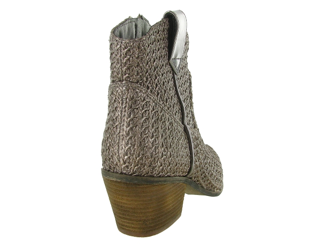 bottines et boots - Santiag - femme - Synthétique - Bronze - La strada7373402_5