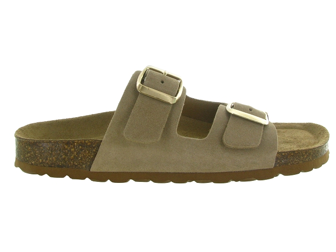 sandales et nu pieds - Mule Sabot - femme - Synthétique - Taupe - Armando7381702_2
