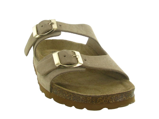 sandales et nu pieds - Mule Sabot - femme - Synthétique - Taupe - Armando7381702_3