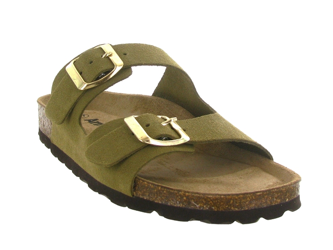 sandales et nu pieds - Mule Sabot - femme - Synthétique - Kaki - Armando7381703_3