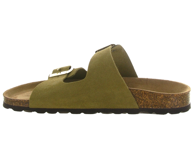 sandales et nu pieds - Mule Sabot - femme - Synthétique - Kaki - Armando7381703_4