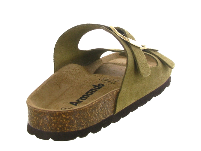 sandales et nu pieds - Mule Sabot - femme - Synthétique - Kaki - Armando7381703_5
