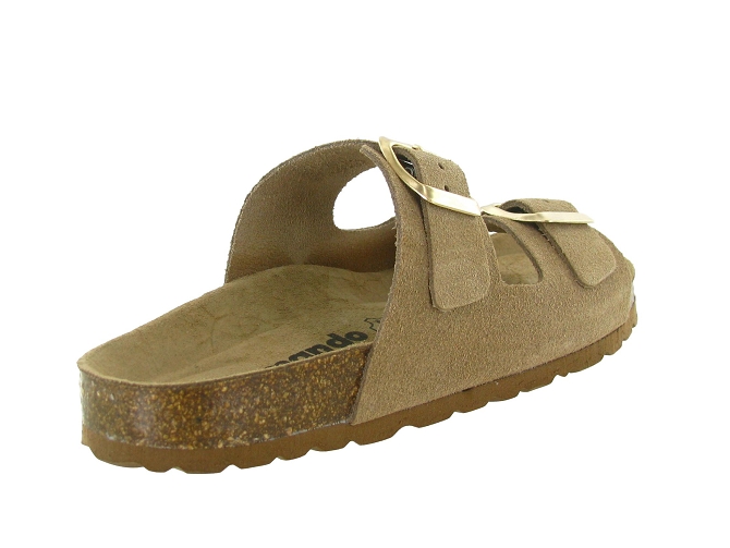 sandales et nu pieds - Mule Sabot - femme - Nubuck - Beige - Armando7381705_5