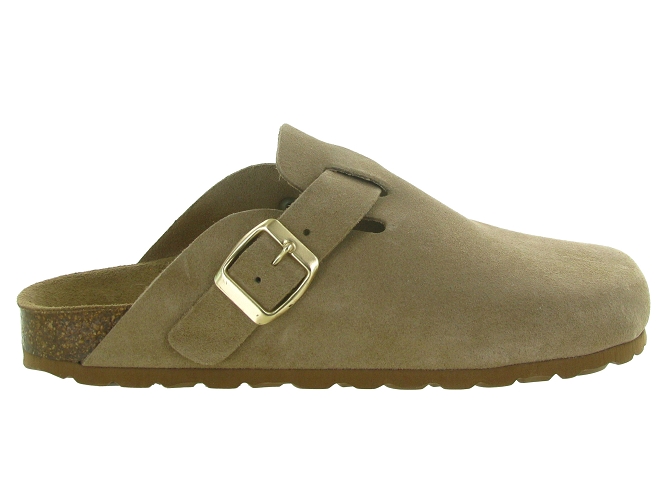 sandales et nu pieds - Mule Sabot - femme - Synthétique - Taupe - Armando7381802_2