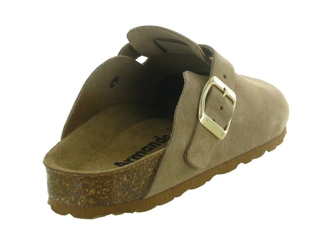 sandales et nu pieds - Mule Sabot - femme - Synthétique - Taupe - Armando7381802_5