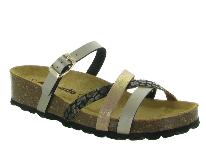 sandales et nu pieds - Mule Sabot - femme - Synthétique - Or - Armando
