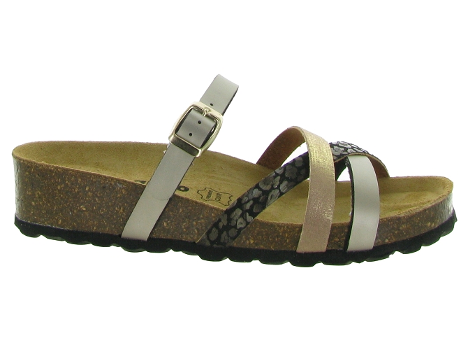 sandales et nu pieds - Mule Sabot - femme - Synthétique - Or - Armando7381901_2