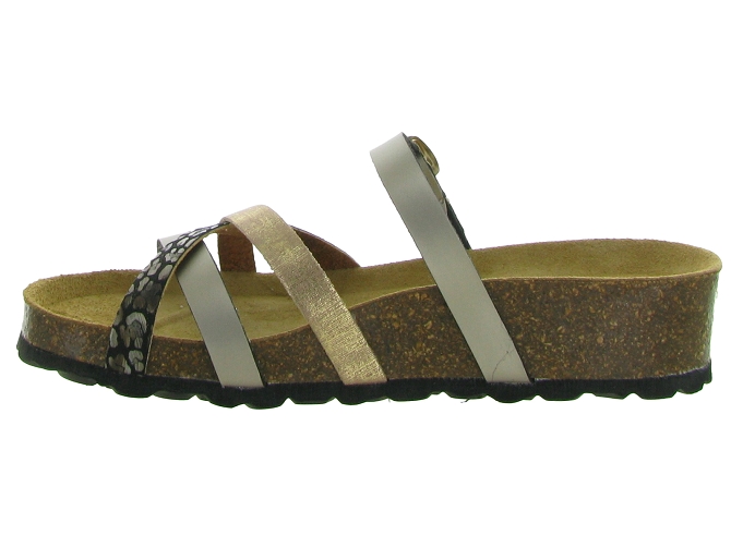 sandales et nu pieds - Mule Sabot - femme - Synthétique - Or - Armando7381901_4