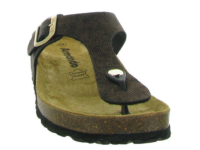 sandales et nu pieds - Mule Sabot - femme - Synthétique - Bronze - Armando7382101_3