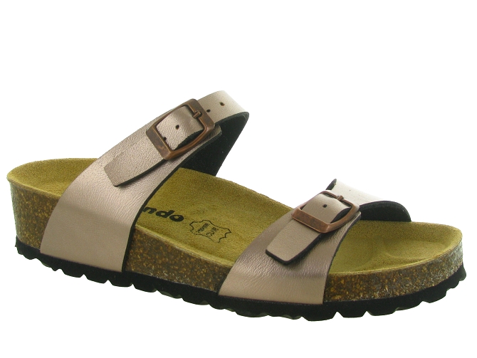 sandales et nu pieds - Mule Sabot - femme - Synthétique - Bronze - Armando
