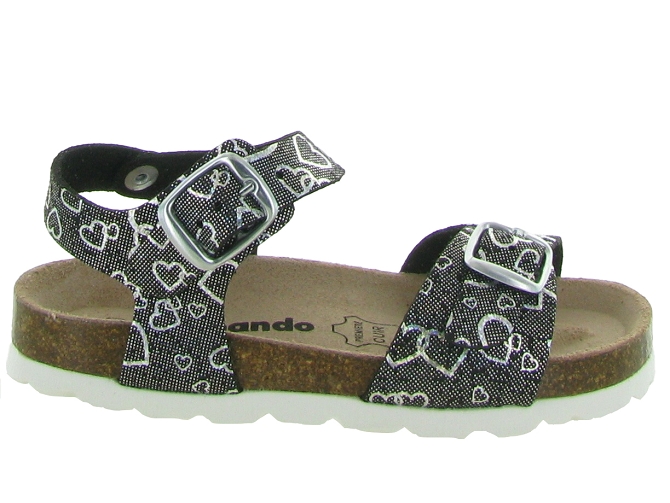 sandales et nu pieds - Semelle souple - junior fille - Synthétique - Bronze - Armando7382401_2