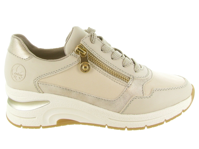 baskets et sneakers - Confort - femme - Synthétique - Beige - Rieker7387302_2