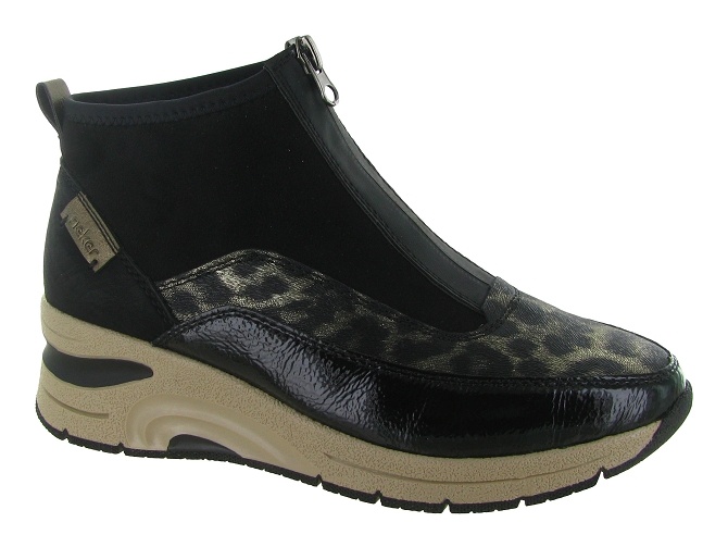 bottines et boots - Classique & Chic - femme - Synthétique - Noir - Rieker