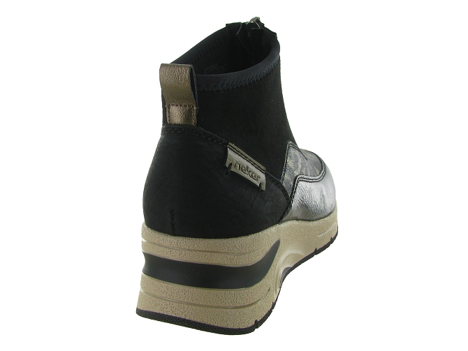 bottines et boots - Classique & Chic - femme - Synthétique - Noir - Rieker7387402_5