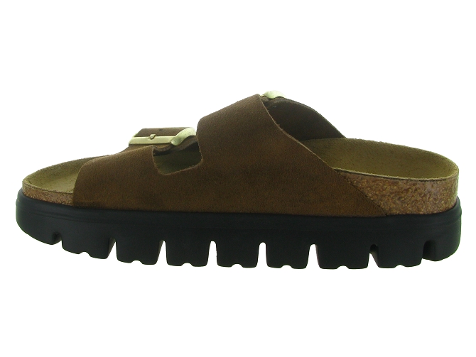 sandales et nu pieds - Mule Sabot - femme - Nubuck - Marron - Birkenstock7389702_4