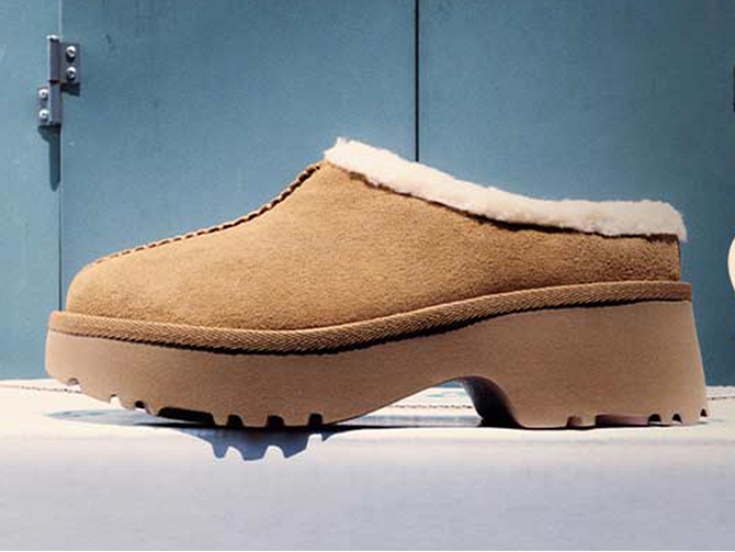 chaussons et pantoufles - Mules Sabots - femme - Nubuck - Chestnut - Ugg australia