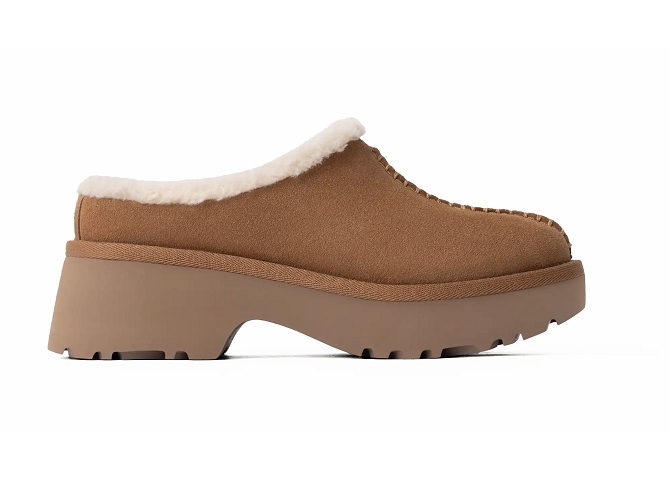chaussons et pantoufles - Mules Sabots - femme - Nubuck - Chestnut - Ugg australia7392401_2