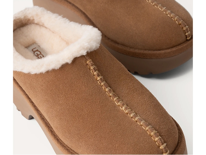 chaussons et pantoufles - Mules Sabots - femme - Nubuck - Chestnut - Ugg australia7392401_5