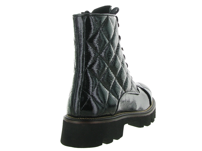 bottines et boots - Motardes - femme - Cuir - Noir - Pons quintana7399601_5