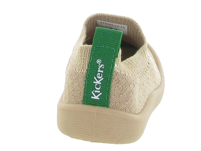 chaussons et pantoufles - Semelle souple - bebe fille - Toile  - Rose - Kickers7399901_5