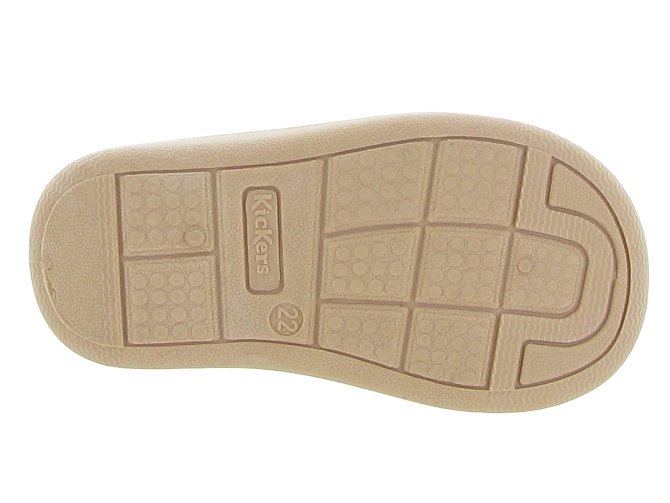 chaussons et pantoufles - Semelle souple - bebe fille - Toile  - Rose - Kickers7399901_6